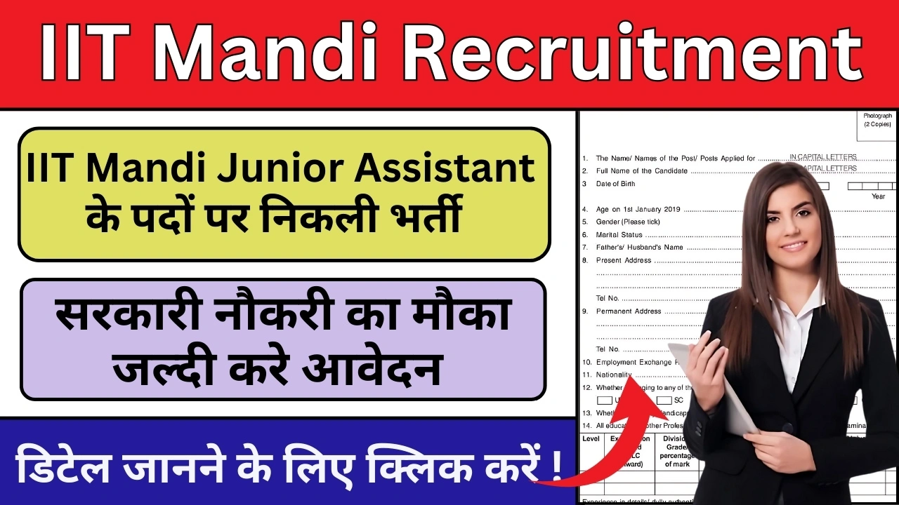 IIT Mandi Recruitment